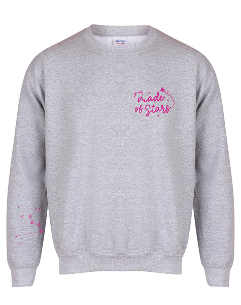 Made of Stars - Personalised Constellation/Star Sign - Unisex Fit Sweater