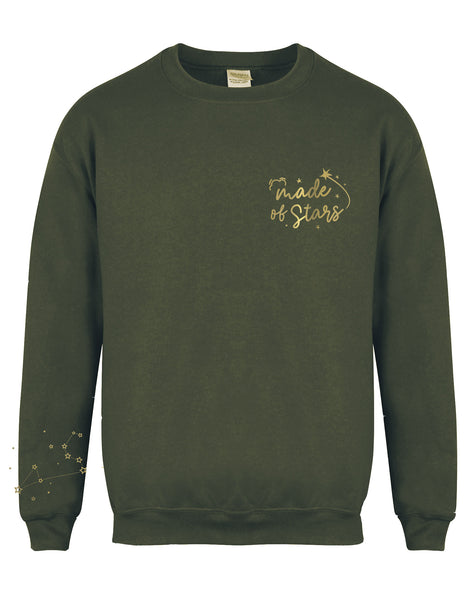 Made of Stars - Personalised Constellation/Star Sign - Unisex Fit Sweater