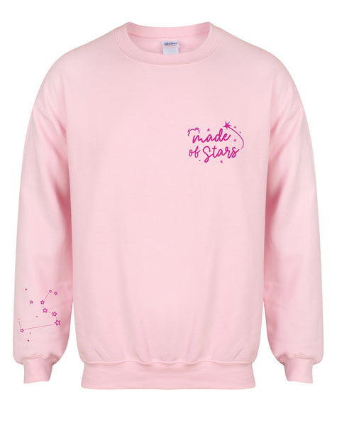 Made of Stars - Personalised Constellation/Star Sign - Unisex Fit Sweater