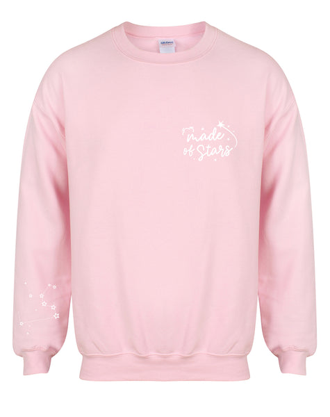 Made of Stars - Personalised Constellation/Star Sign - Unisex Fit Sweater