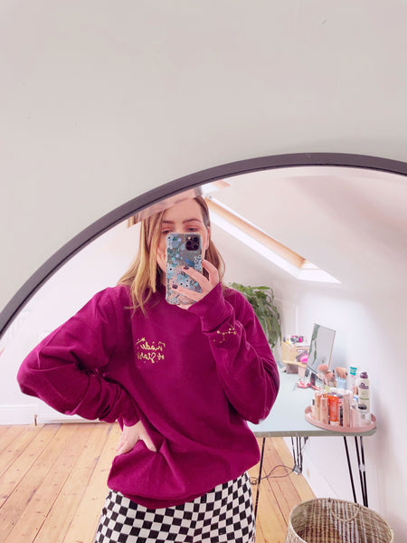 Made of Stars - Personalised Constellation/Star Sign - Unisex Fit Sweater