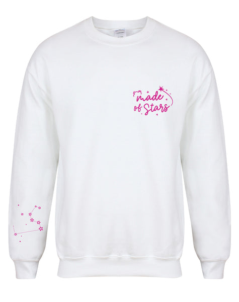 Made of Stars - Personalised Constellation - Unisex Kids Sweater