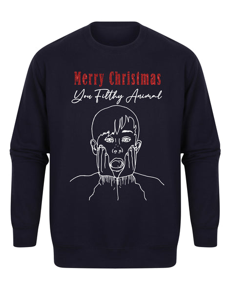 Merry Christmas Ya Filthy - Unisex Fit Sweater