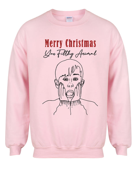 Merry Christmas Ya Filthy - Unisex Fit Sweater