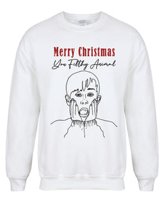 Merry Christmas Ya Filthy - Unisex Fit Sweater