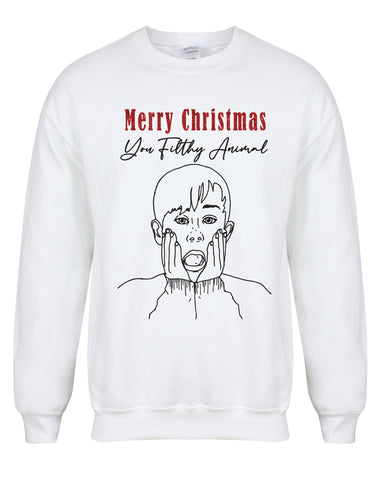 Merry Christmas Ya Filthy - Unisex Fit Sweater