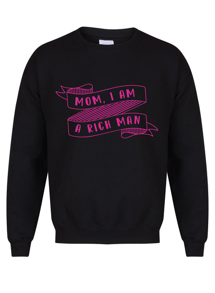 Mom, I Am a Rich Man - Unisex Fit Sweater-Kelham Print