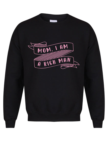 Mom, I Am a Rich Man - Unisex Fit Sweater-Kelham Print