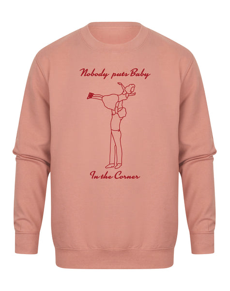 Nobody Puts Baby In The Corner - Unisex Fit Sweater-Leoras Attic-Kelham Print