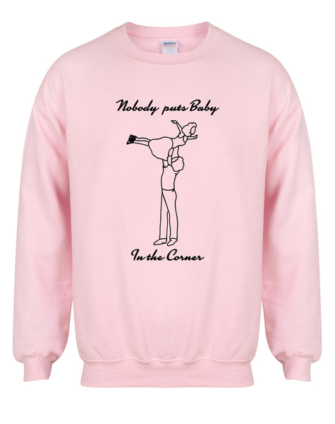 Nobody Puts Baby In The Corner - Unisex Fit Sweater-Leoras Attic-Kelham Print
