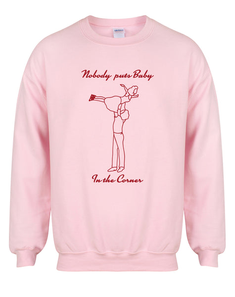 Nobody Puts Baby In The Corner - Unisex Fit Sweater-Leoras Attic-Kelham Print