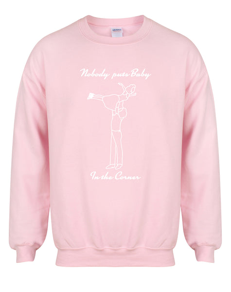 Nobody Puts Baby In The Corner - Unisex Fit Sweater-Leoras Attic-Kelham Print