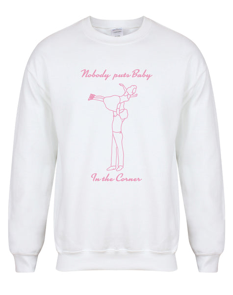 Nobody Puts Baby In The Corner - Unisex Fit Sweater-Leoras Attic-Kelham Print