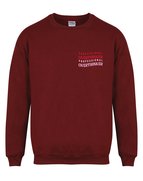 Professional Overthinker - Unisex Fit Sweater
