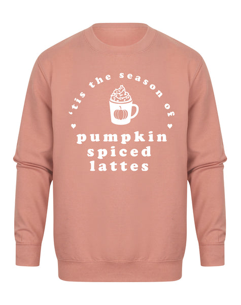 'Tis The Season of Pumpkin Spiced Lattes - Unisex Fit Sweater