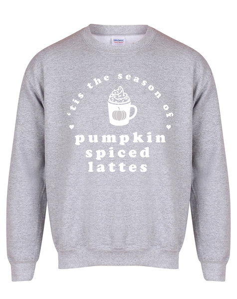 'Tis The Season of Pumpkin Spiced Lattes - Unisex Fit Sweater