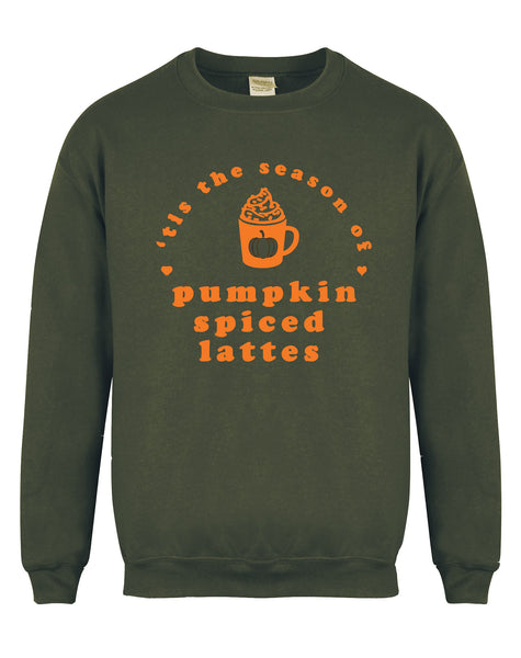 'Tis The Season of Pumpkin Spiced Lattes - Unisex Fit Sweater