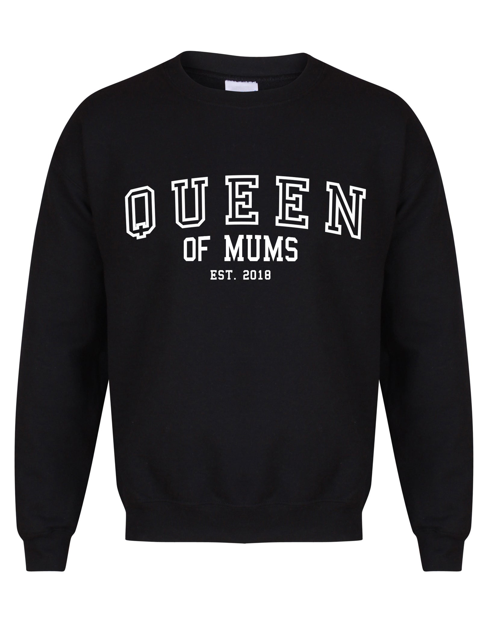 Queen of Mums - Personalised Year - Unisex Fit Sweater