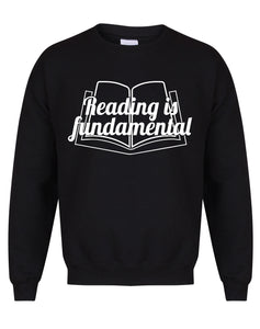 Reading Is Fundamental - Unisex Fit Sweater-All Products-Kelham Print