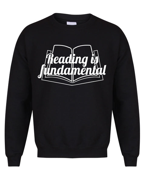 Reading Is Fundamental - Unisex Fit Sweater-All Products-Kelham Print