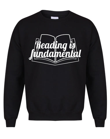 Reading Is Fundamental - Unisex Fit Sweater-All Products-Kelham Print