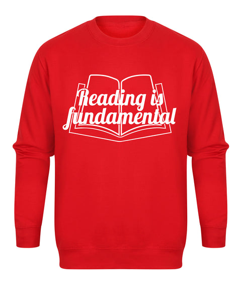 Reading Is Fundamental - Unisex Fit Sweater-All Products-Kelham Print