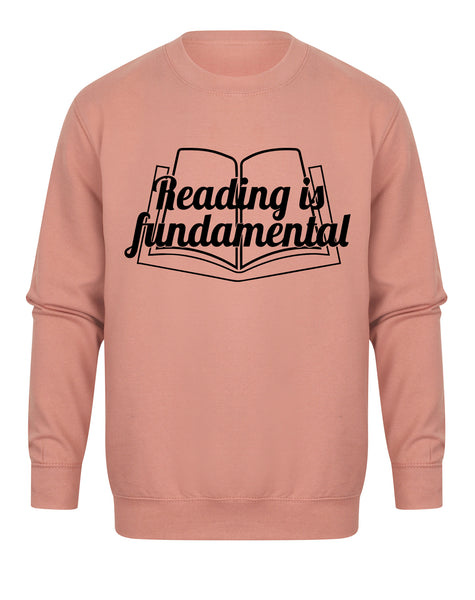 Reading Is Fundamental - Unisex Fit Sweater-All Products-Kelham Print