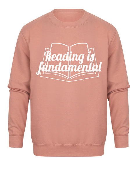Reading Is Fundamental - Unisex Fit Sweater-All Products-Kelham Print