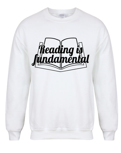 Reading Is Fundamental - Unisex Fit Sweater-All Products-Kelham Print