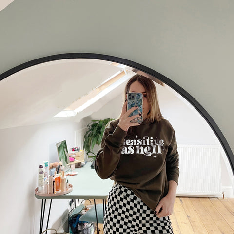 Sensitive As Hell - Unisex Fit Sweater