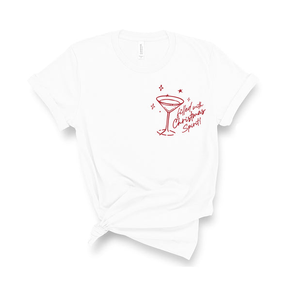 Filled With Christmas Spirits - Unisex Fit T-Shirt