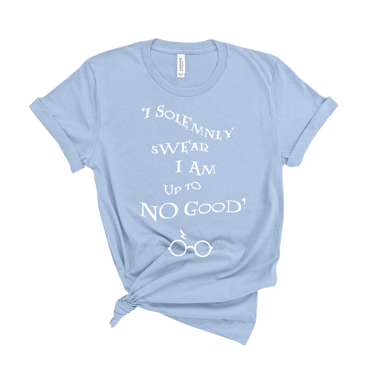 I Solemnly Swear I Am Upto No Good - Unisex T-Shirt - Extra Colours-Leoras Attic-Kelham Print