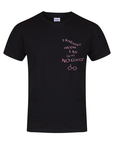I Solemnly Swear I Am Upto No Good - Black - Unisex T-Shirt-Leoras Attic-Kelham Print