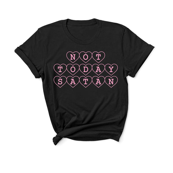 Not Today Satan - Unisex Fit T-Shirt-Kelham Print