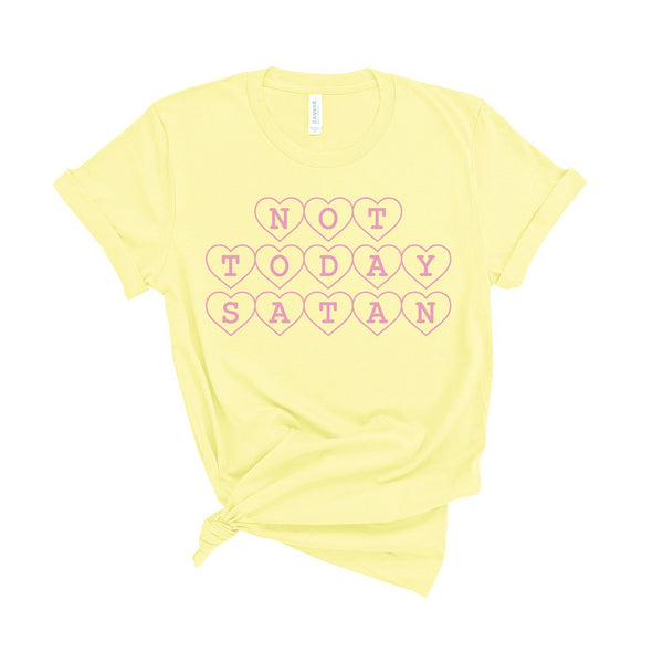 Not Today Satan - Unisex Fit T-Shirt-Kelham Print