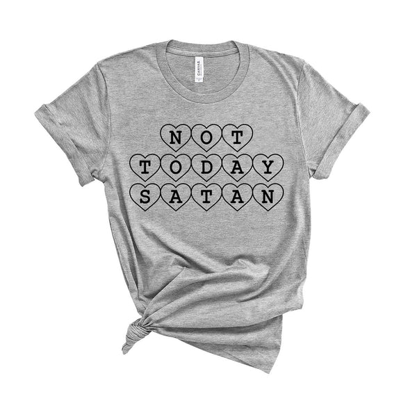 Not Today Satan - Unisex Fit T-Shirt-Kelham Print