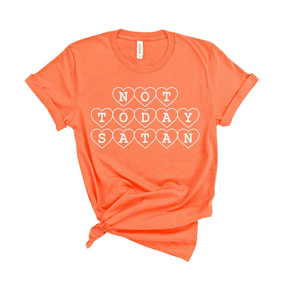 Not Today Satan - Unisex Fit T-Shirt-Kelham Print