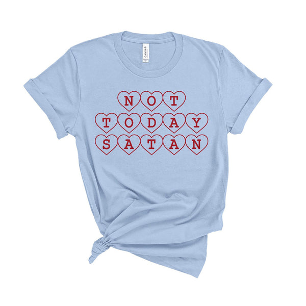 Not Today Satan - Unisex Fit T-Shirt-Kelham Print