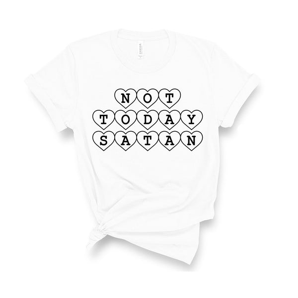 Not Today Satan - Unisex Fit T-Shirt-Kelham Print
