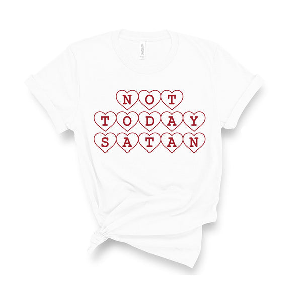 Not Today Satan - Unisex Fit T-Shirt-Kelham Print