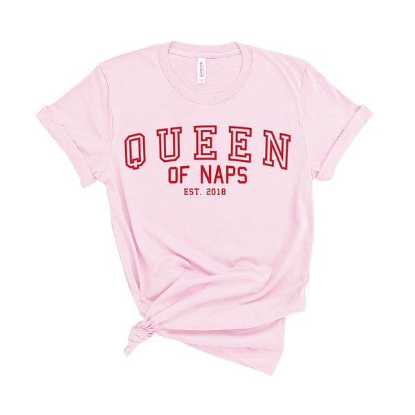 Queen of Naps -  Personalised Year - Unisex Fit T-Shirt