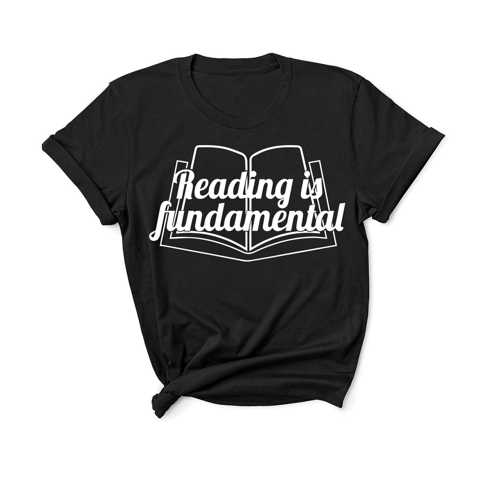 Reading Is Fundamental - Unisex Fit T-Shirt-All Products-Kelham Print
