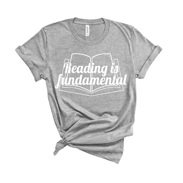 Reading Is Fundamental - Unisex Fit T-Shirt-All Products-Kelham Print