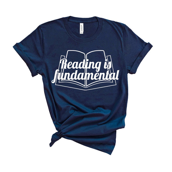 Reading Is Fundamental - Unisex Fit T-Shirt-All Products-Kelham Print