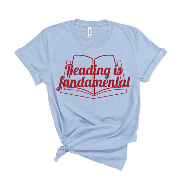 Reading Is Fundamental - Unisex Fit T-Shirt-All Products-Kelham Print