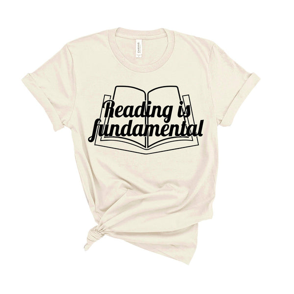 Reading Is Fundamental - Unisex Fit T-Shirt-All Products-Kelham Print