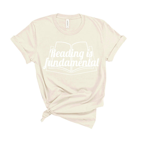 Reading Is Fundamental - Unisex Fit T-Shirt-All Products-Kelham Print