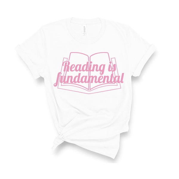 Reading Is Fundamental - Unisex Fit T-Shirt-All Products-Kelham Print