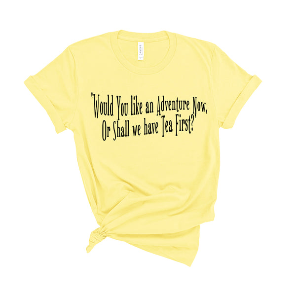 Would You Like An Adventure Now? - Unisex T-Shirt