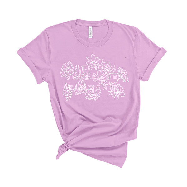Stop & Smell The Flowers - Unisex Fit T-Shirt